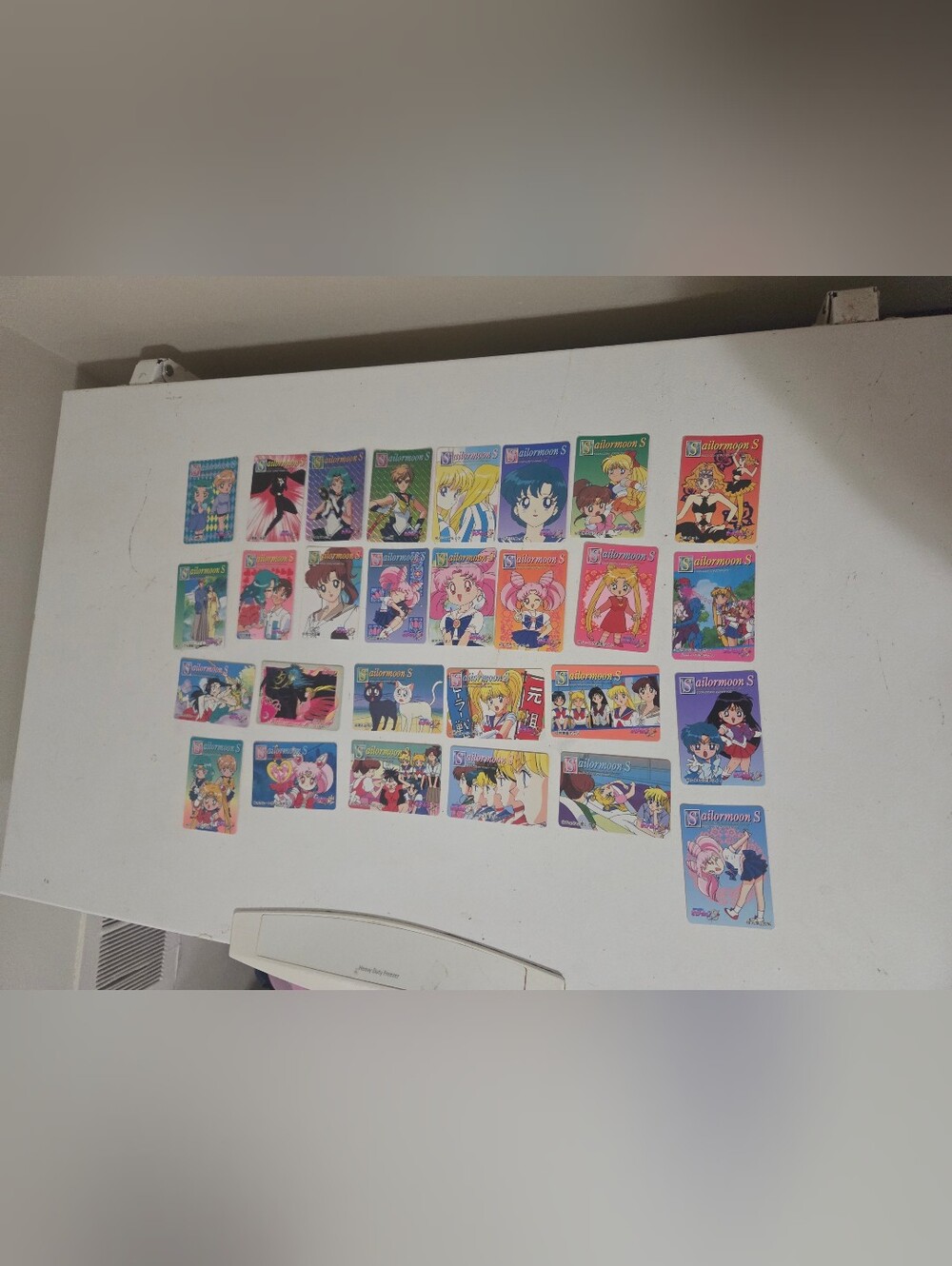Vintage 1994 Sailor Moon S Pull Pack Regular Cards Set Of 28